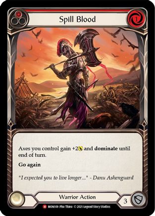 Spill Blood (MON109) - Édition Monarch Unlimited 