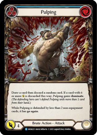 Pulping (Blue) (MON225) - Monarch Unlimited Edition