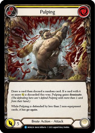 Pulping (Yellow) (MON224) - Monarch Unlimited Edition