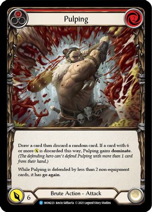 Pulping (Red) (MON223) - Monarch 1st Edition