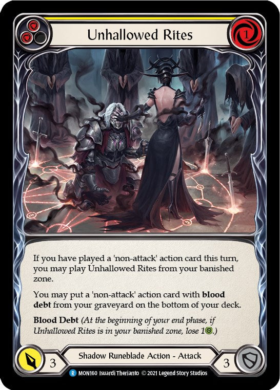 Unhallowed Rites (Yellow)