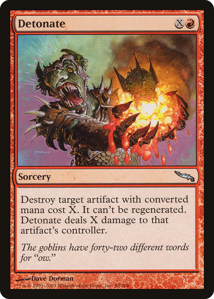 Détoner (MRD-088) - Mirrodin 