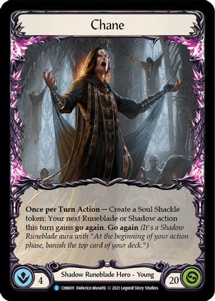 Chane (CHN001) - Blitz Deck: Monarch - Chane Unlimited Edition Rainbow Foil