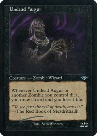 Undead Augur (Retro Frame) (Foil Etched) (MH1-015) - Modern Horizons Foil