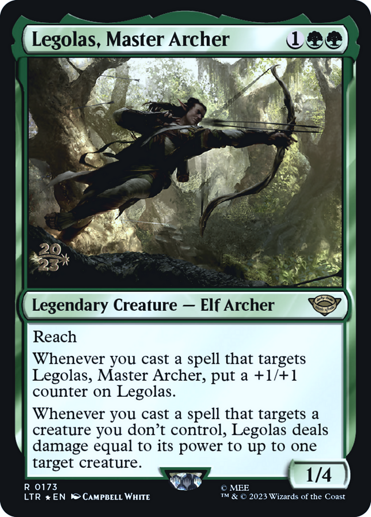 Legolas, Master Archer (PRE-173S) - Tales of Middle-earth Promos Foil