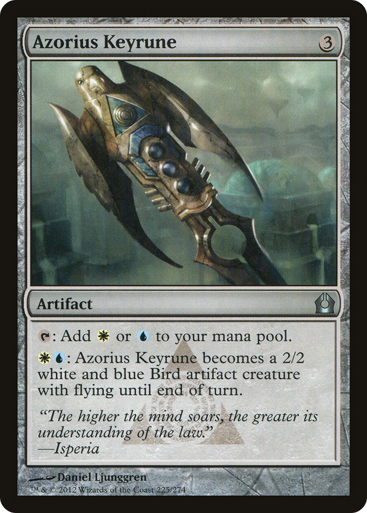 Azorius Keyrune (RTR-225) - Return to Ravnica Foil