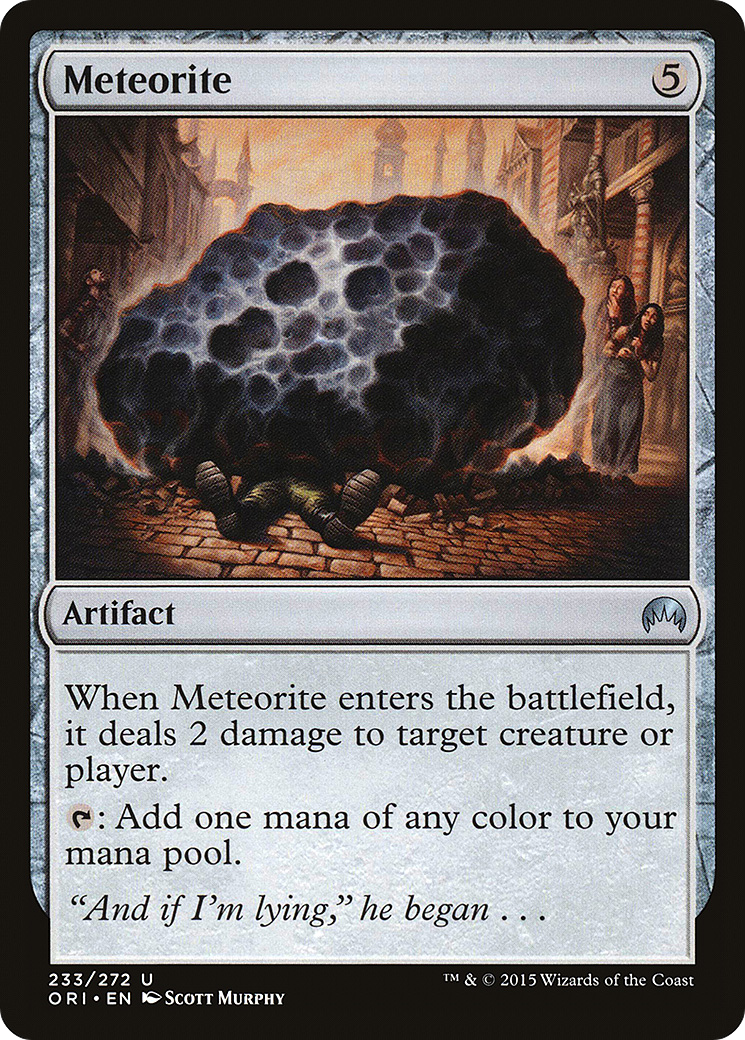 Météorite (ORI-233) - Magic Origins Foil 