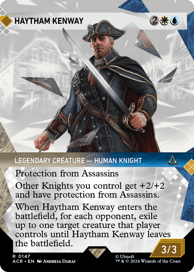 Haytham Kenway (Showcase) (ACR-147) - Assassin's Creed: (Showcase) (Borderless) Foil