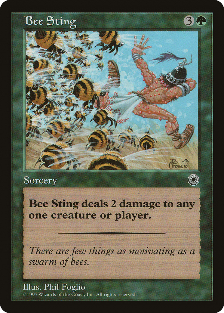Piqûre d'abeille (POR-159) - Portail 