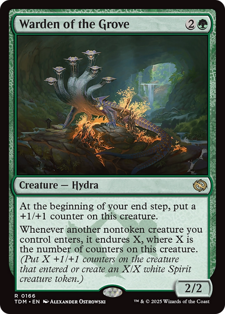 Gardien du Bosquet (TDM-166) - Tarkir : Dragonstorm Foil 