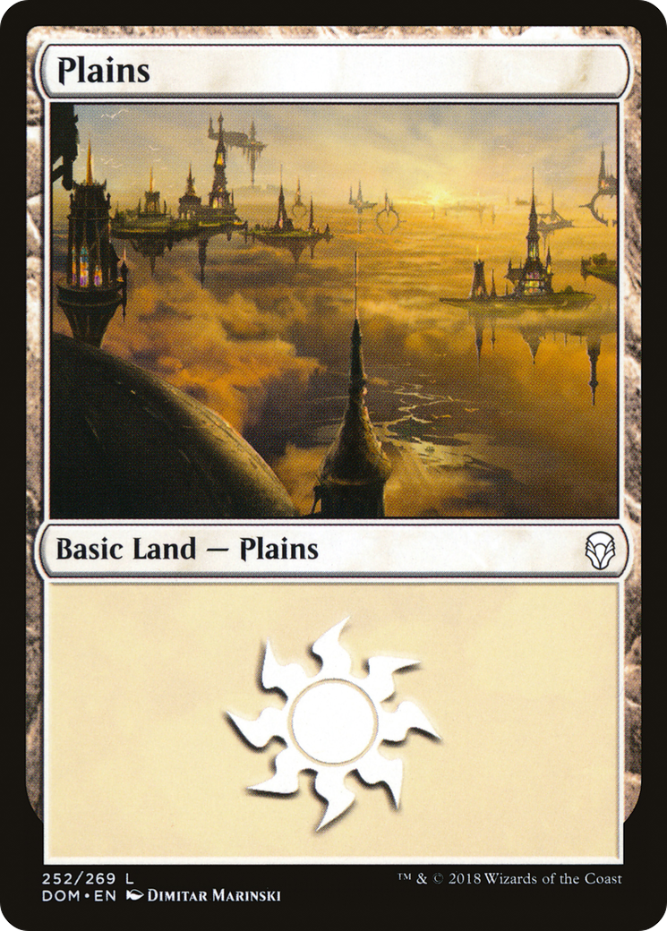 Plaines (DOM-252) - Feuille Dominaria 
