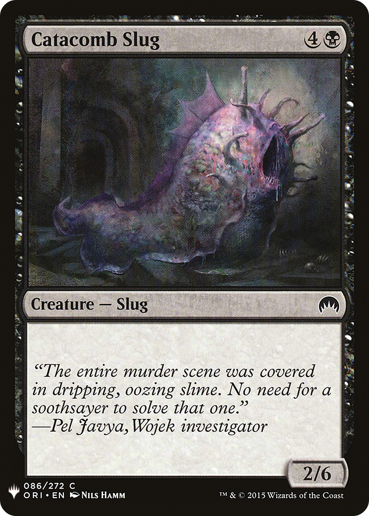 Catacomb Slug (LIST-086) - The List