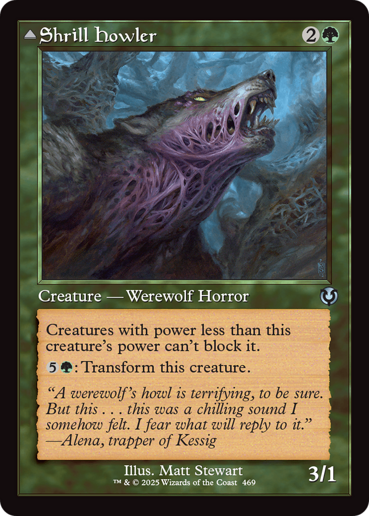 Shrill Howler // Howling Chorus (INR-469) - Innistrad Remastered