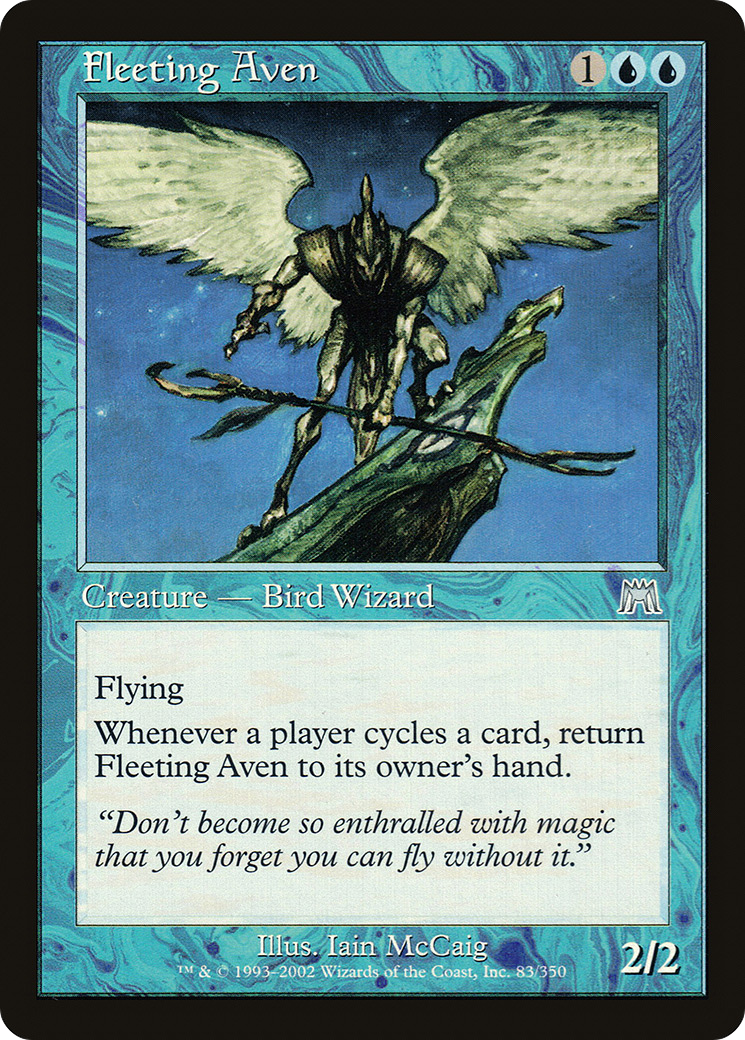 Avenger Fugace (ONS-083) - Onslaught Foil 