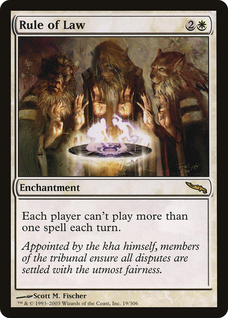 État de droit (MRD-019) - Mirrodin 