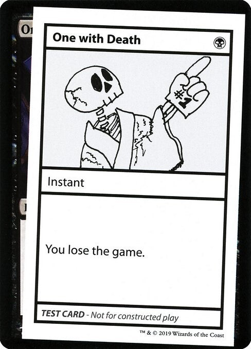One With Death (No PW Symbol)