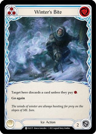 Morsure de l'hiver (bleu) (ELE171) - Tales of Aria, 1re édition 