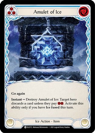 Amulette de glace (ELE172) - Tales of Aria Édition illimitée Arc-en-ciel 