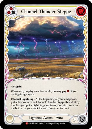 Canal Thunder Steppe (ELE175) - Tales of Aria Édition illimitée 