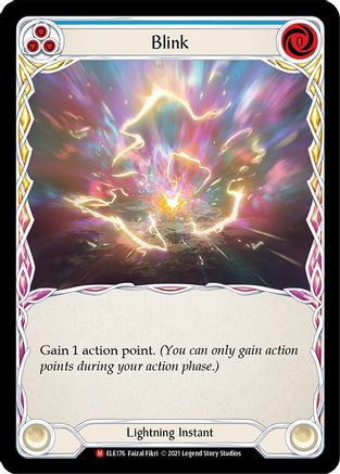 Blink (ELE176) - Tales of Aria 1ère édition Rainbow Foil 