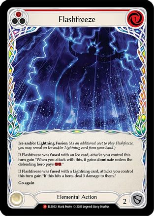 Flashfreeze (ELE092) - Tales of Aria, 1re édition 