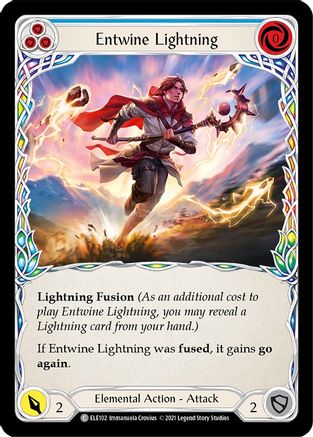 Entwine Lightning (bleu) (ELE102) - Tales of Aria Édition illimitée Arc-en-ciel 