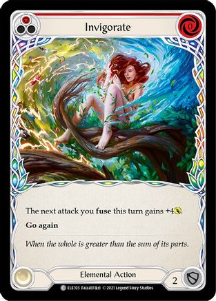 Revigorate (Rouge) (ELE103) - Tales of Aria Édition illimitée Rainbow Foil 