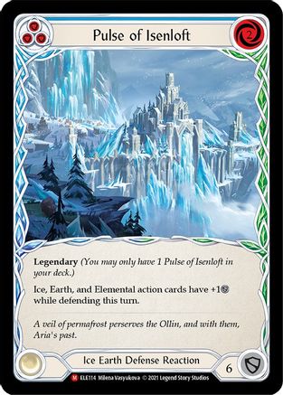 Le Pouls d'Isenloft (ELE114) - Tales of Aria 1re édition Cold Foil 