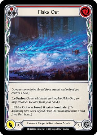 Flake Out (Rouge) (ELE056) - Tales of Aria, 1re édition 