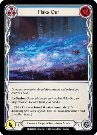 Flake Out (Bleu) (ELE058) - Tales of Aria Édition illimitée 