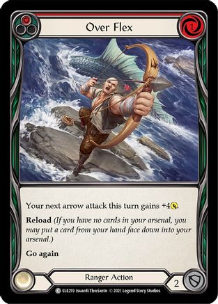 Over Flex (Rouge) (ELE219) - Tales of Aria 1re édition Rainbow Foil 