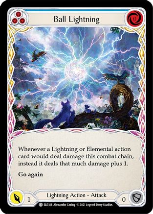 Boule de foudre (bleue) (ELE188) - Tales of Aria Édition illimitée Arc-en-ciel 