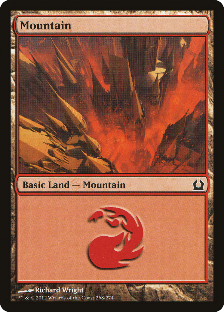Mountain (268) (RTR-268) - Return to Ravnica Foil