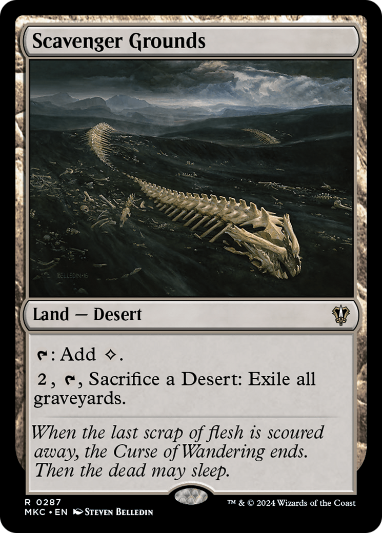 Scavenger Grounds (MKC-287) - Murders at Karlov Manor Commander