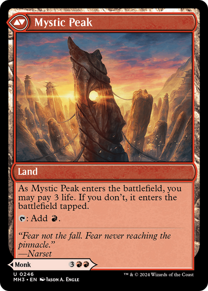 Moine du Pinacle // Pic Mystique (MH3-246) - Horizons Modernes 3 Foil 