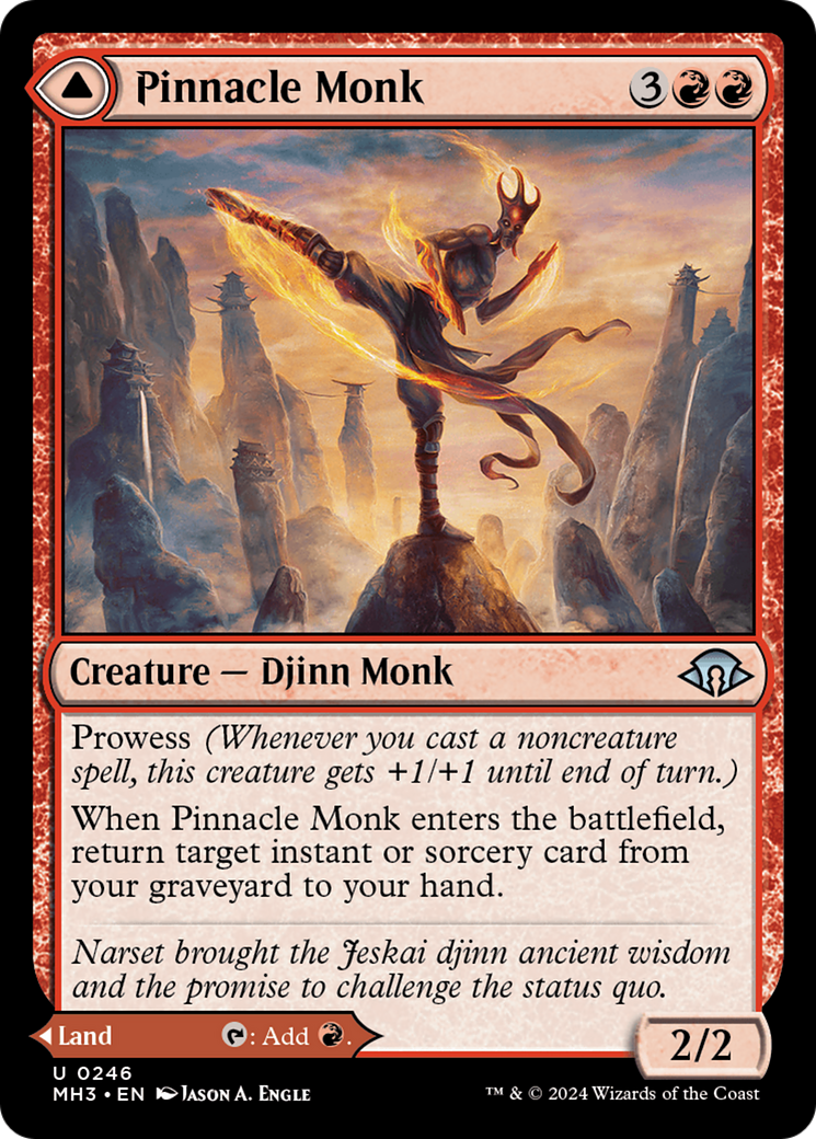 Moine du Pinacle // Pic Mystique (MH3-246) - Horizons Modernes 3 Foil 