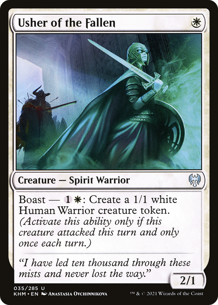 Usher des Déchus (KHM-035) - Kaldheim Foil 