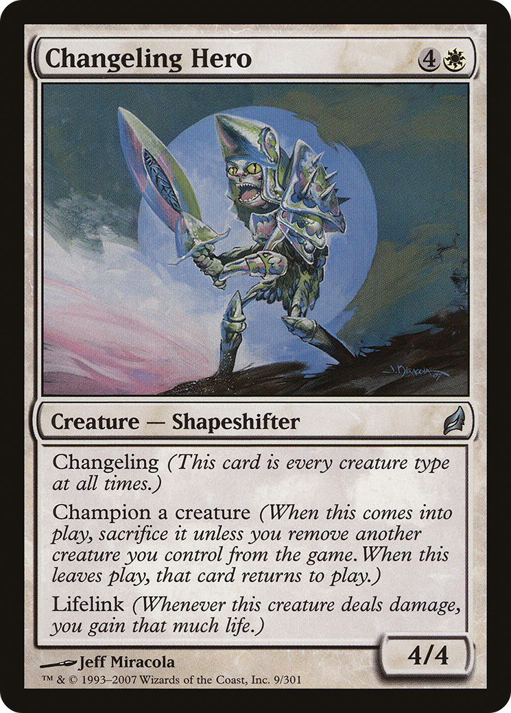 Héros changeant (LRW-009) - Lorwyn Foil 