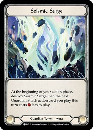 Seismic Surge // Rosetta Thorn (ELE212) - Tales of Aria 1st Edition