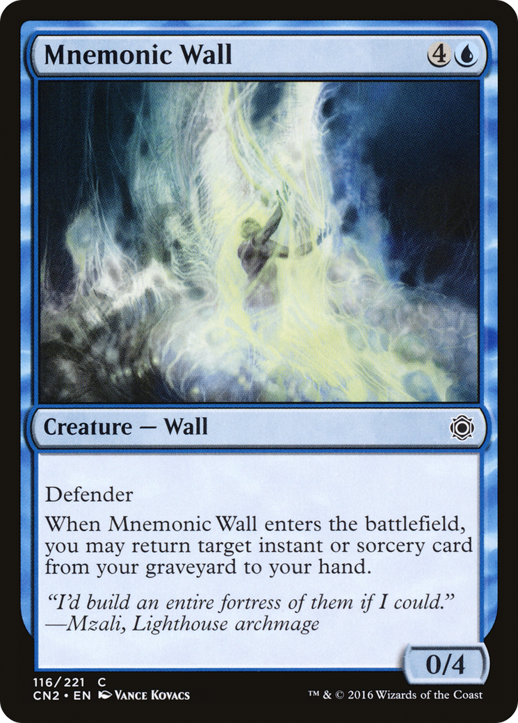 Mnemonic Wall (CN2-116) - Conspiracy: Take the Crown Foil