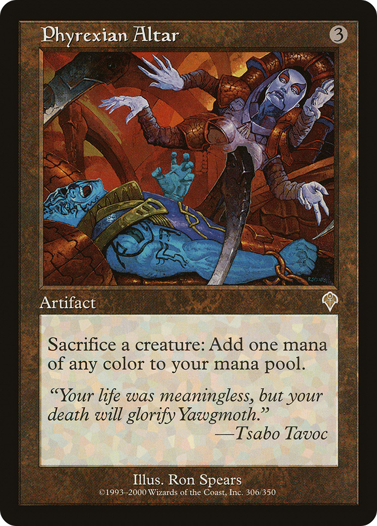 Autel Phyrexian (INV-306) - Invasion Foil 