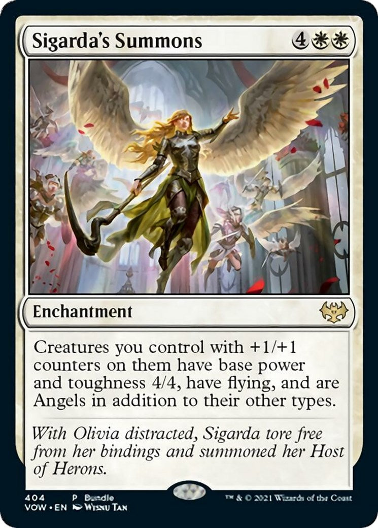 Sigarda's Summons (VOW Bundle)