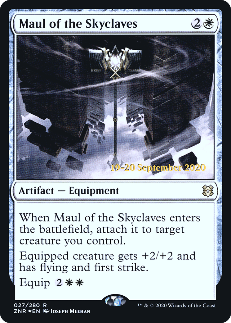 Maul of the Skyclaves (PRE-27S) - Zendikar Rising Promos Foil