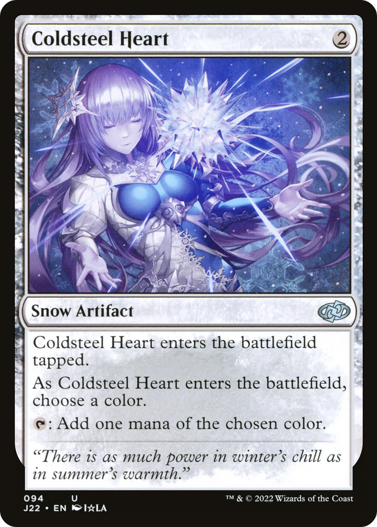 Coldsteel Heart (J22-094) - Jumpstart 2022 : (neige) 