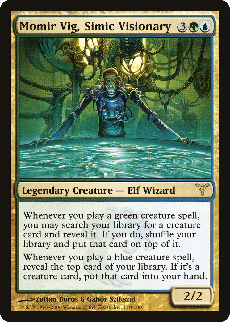 Momir Vig, Visionnaire Simic (DIS-118) - Dissension 