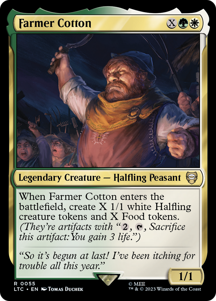 Farmer Cotton (LTC-055) - Tales of Middle-earth Commander