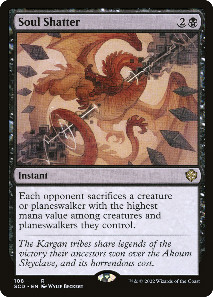 Soul Shatter (SCD-108) - Decks de commandant de départ 
