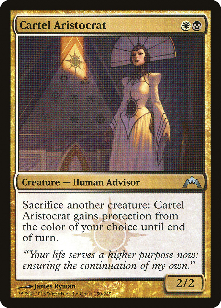 Cartel Aristocrat (GTC-150) - Gatecrash Foil 