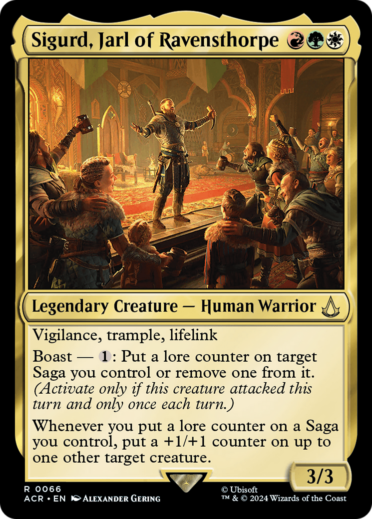 Sigurd, Jarl of Ravensthorpe (ACR-066) - Assassin's Creed