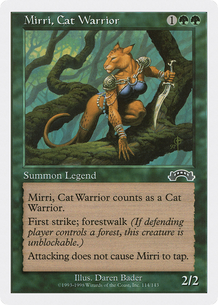 Mirri, Cat Warrior (ATH-114) - Anthologies